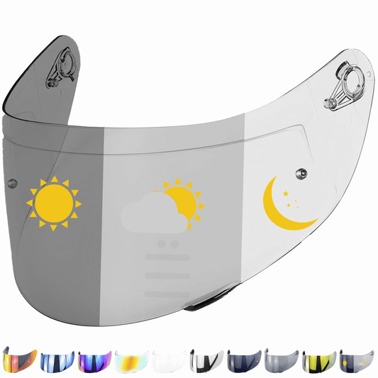 Visiera Fotocromatica per Agv K1 - K3sv - K5 - K5s - K1s - S4sv - Horizon - Skyline - Strada - Stealth sv - Compact - Pinlock Ready