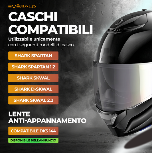 Visiera per Shark Spartan - Skwal - D Skwal - vz160 - Fotocromatica