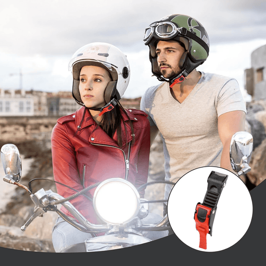 Gancio Cronometrico Casco - Chiusura Fibbia per Casco Universale