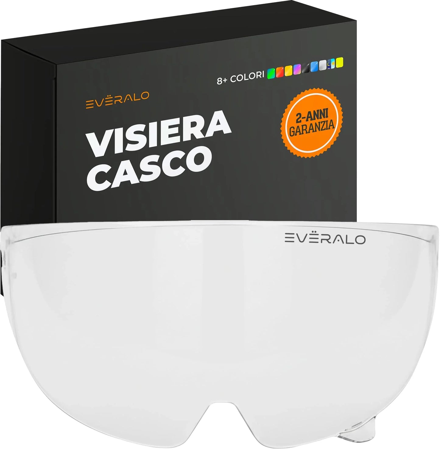 Pinlock Compatibile con Visiera Ruroc Atlas 3 - Atlas 4.0 - Lente Anti appannamento DKS416 Compatibile (Pinlock)