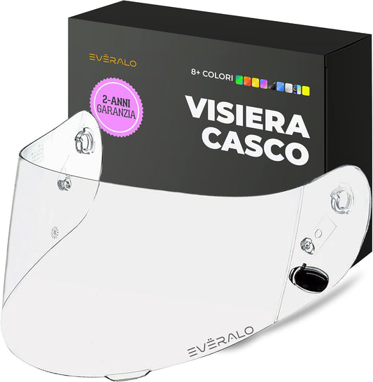 Visiera Compatibile con HJC Cs15 - Fg15 - Is16 - Tr1 - Fs11 - Ac12 - Cl15 - Cl16 - Clsp - Clst - Cl17 - Csr1 - Fs10 - Fs15 - Hj09 (Trasparente)