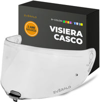 Antifog Compatibile con Visiera LS2 FF811 - Vector 2 - Vector II Carbon - Lente Anti appannamento DKS457 Compatibile (Antifog)