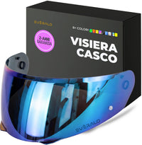 Visiera Compatibile con HJC I90 - I91 - HJ33 – Visiere Casco Antifog Ready (Trasparente)