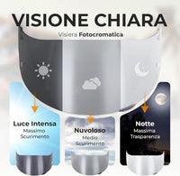 Visiera per Agv K1 - K3sv - K5 - Pinlock Ready - Fotocromatica - Everalo