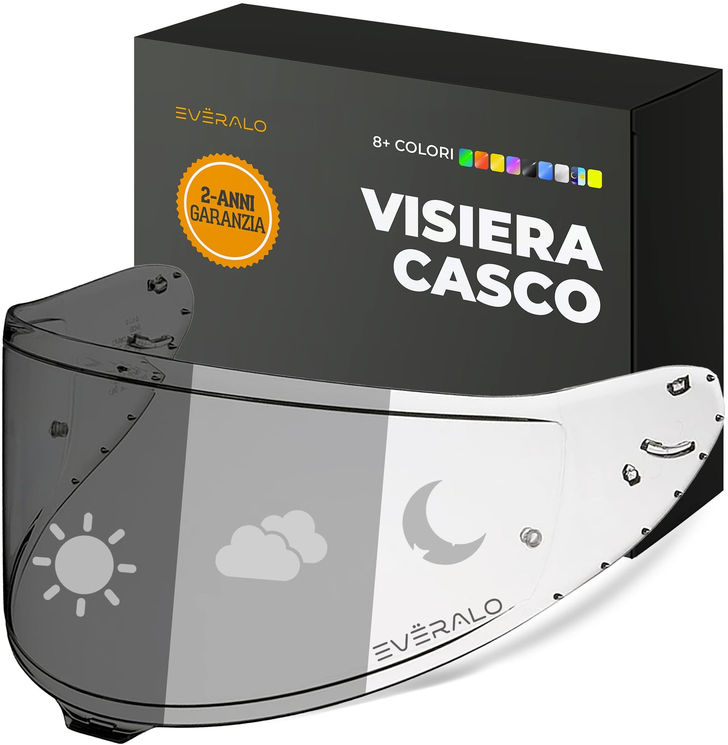 Antifog Compatibile con Shoei Nxr 2 - Z8 - Xspr Pro - X15 - Cwr F2 – Lente Antiappannamento DKS304 Compatibile