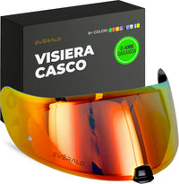 Visiera Compatibile con HJC FG17 - IS17 - FGST - C70 - C70N - HJ20M – Visiere Casco Antifog Ready (Blu Elettro)