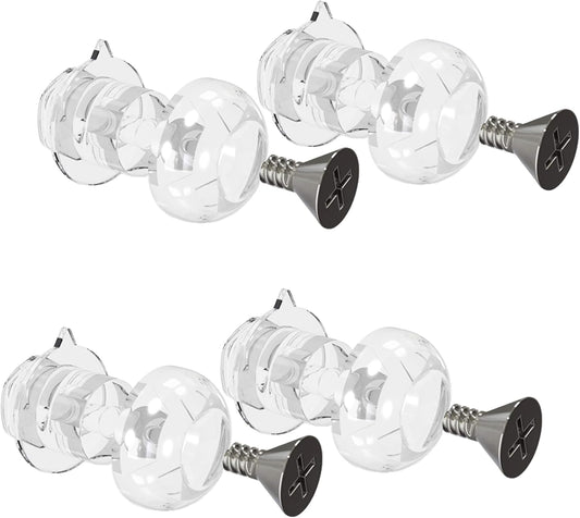 Pinlock Pins 5mm Compatibile con Agv - Hjc - Airoh - Nolan - Ls2 - Givi - Bell - Shark - Scorpion - Xlite – Dispositivo con Viti Comprese