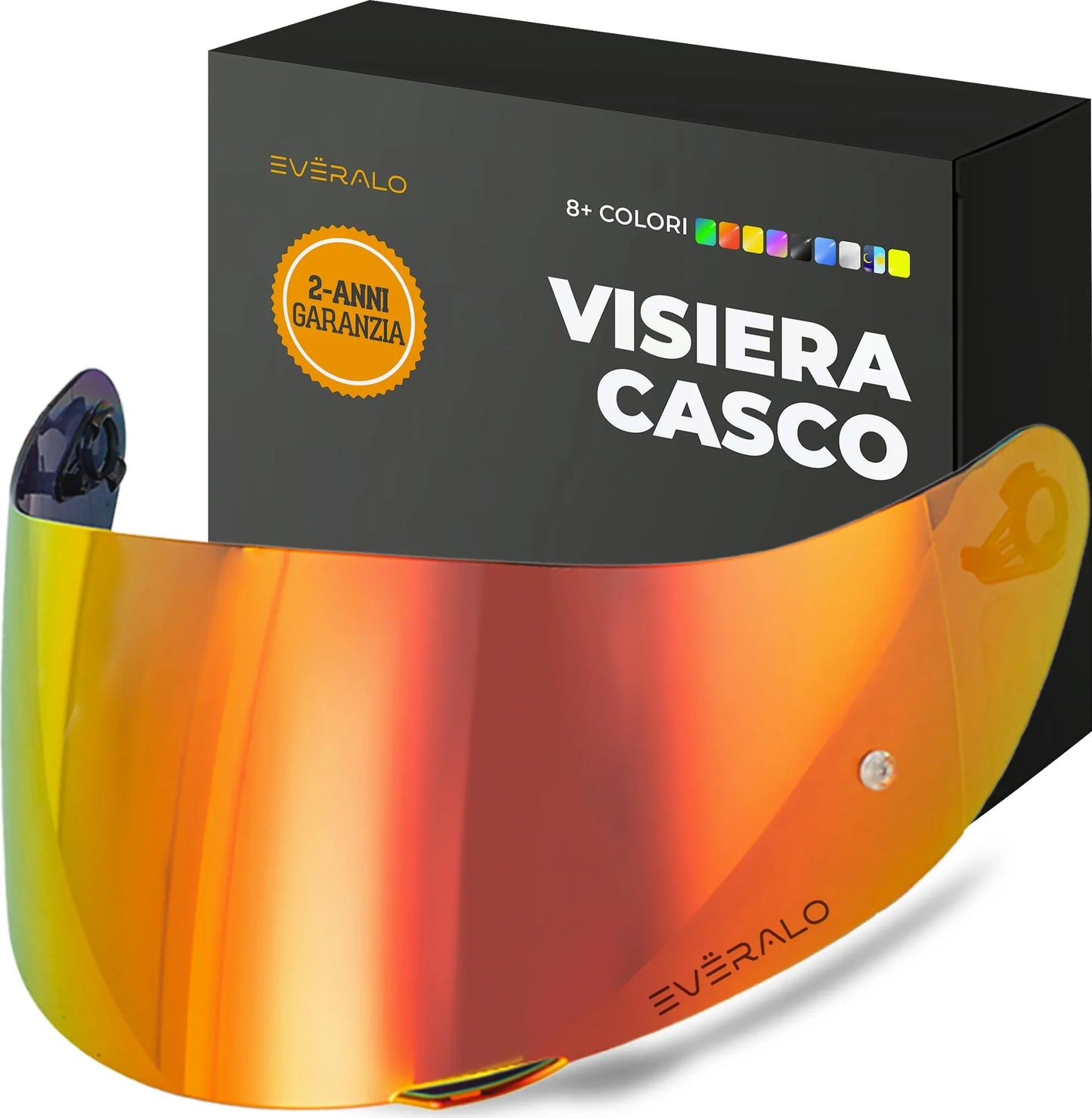 Visiera compatibile con Agv K1 - K1s - K3sv - K5 - K5s - S4sv - Horizon - Skyline - Strada - Stealth SV - Compact - GT-2 - Visiera per casco compatibile Pinlock Ready (trasparente)