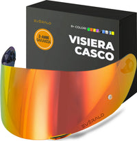 Visiera compatibile con Agv K1 - K1s - K3sv - K5 - K5s - S4sv - Horizon - Skyline - Strada - Stealth SV - Compact - GT-2 - Visiera per casco compatibile Pinlock Ready (trasparente)