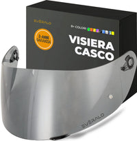 Visiera compatibile con Agv K1 - K1s - K3sv - K5 - K5s - S4sv - Horizon - Skyline - Strada - Stealth SV - Compact - GT-2 - Visiera per casco compatibile Pinlock Ready (trasparente)