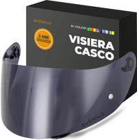 Visiera compatibile con Agv K1 - K1s - K3sv - K5 - K5s - S4sv - Horizon - Skyline - Strada - Stealth SV - Compact - GT-2 - Visiera per casco compatibile Pinlock Ready (trasparente)
