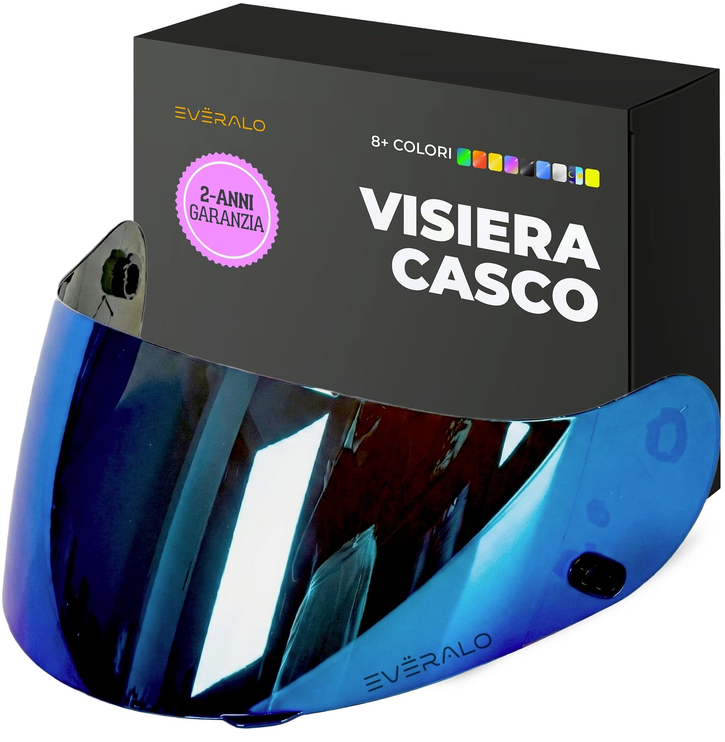 Visiera Compatibile con HJC Cs15 - Fg15 - Is16 - Tr1 - Fs11 - Ac12 - Cl15 - Cl16 - Clsp - Clst - Cl17 - Csr1 - Fs10 - Fs15 - Hj09 (Trasparente)