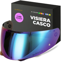 Visiera Compatibile con HJC I90 - I91 - HJ33 – Visiere Casco Antifog Ready (Trasparente)