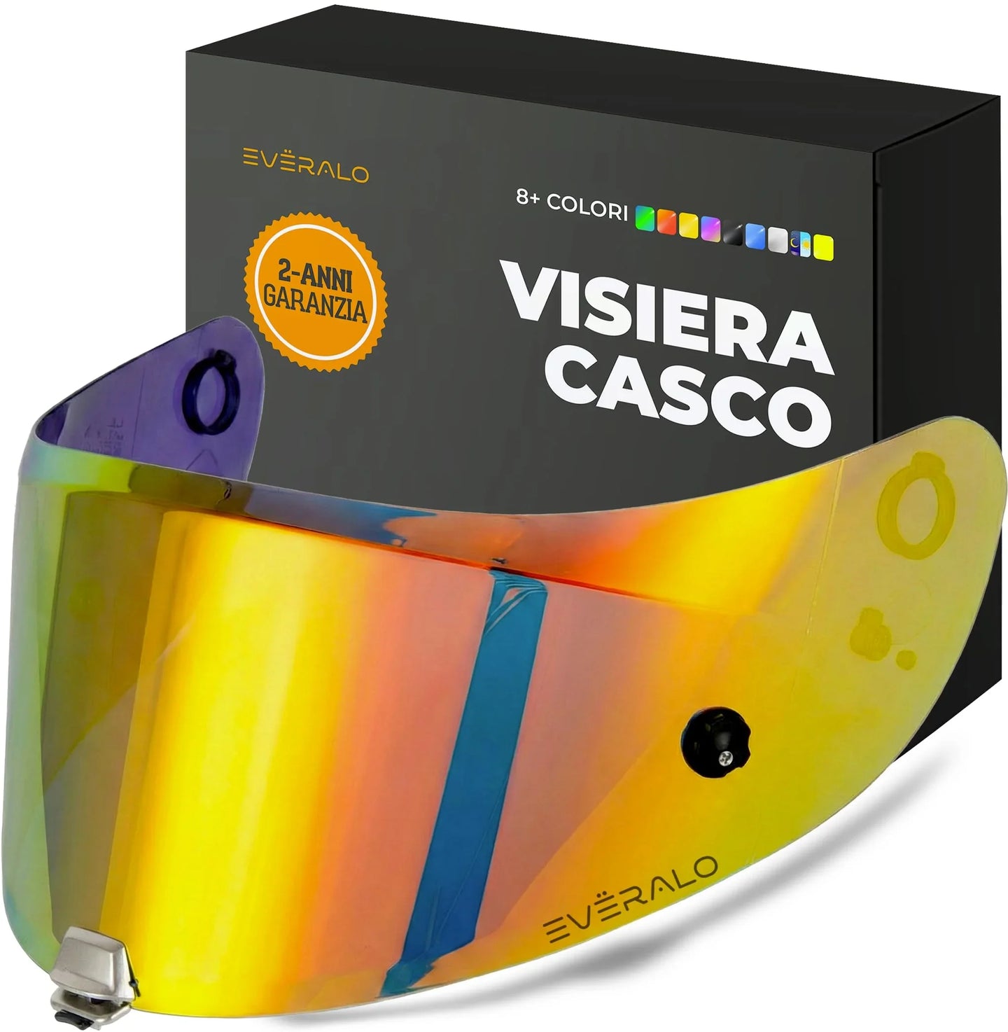 Visiera Compatibile con HJC RPHA 70, RPHA 11 - HJ26 - HJ-26ST – Visiere Casco Antifog e Tear-Off Ready (Fotocromatico)
