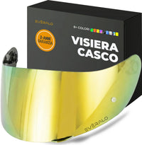 Visiera compatibile con Agv K1 - K1s - K3sv - K5 - K5s - S4sv - Horizon - Skyline - Strada - Stealth SV - Compact - GT-2 - Visiera per casco compatibile Pinlock Ready (trasparente)