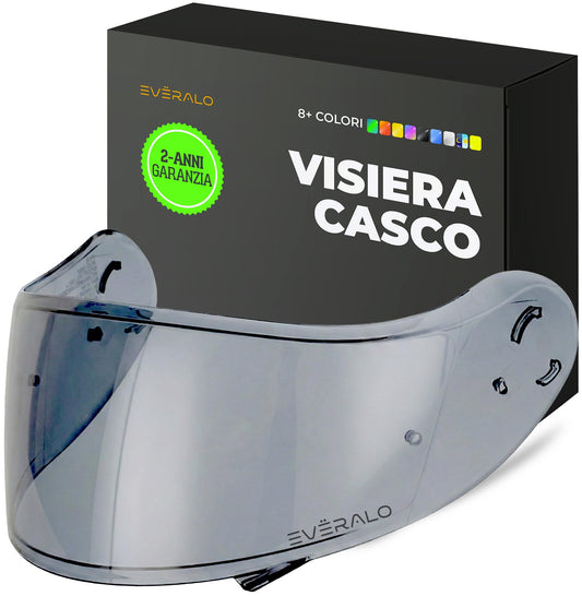 Visiera Compatibile con Shoei Neotec 2 - Cns 3 - Visiere Casco Shoei Modulare Antifog Ready - AntiGraffio e AntiNebbia (Trasparente)