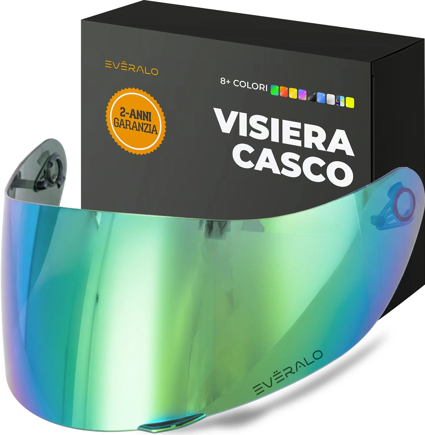 Visiera compatibile con Agv K1 - K1s - K3sv - K5 - K5s - S4sv - Horizon - Skyline - Strada - Stealth SV - Compact - GT-2 - Visiera per casco compatibile Pinlock Ready (trasparente)