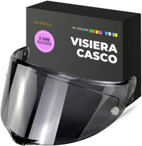 Antifog Compatibile con Visiera Agv Corsa R - Pista GP R - Pista GP RR - Lente Antiappannamento DKS186 Compatibile (Antifog)