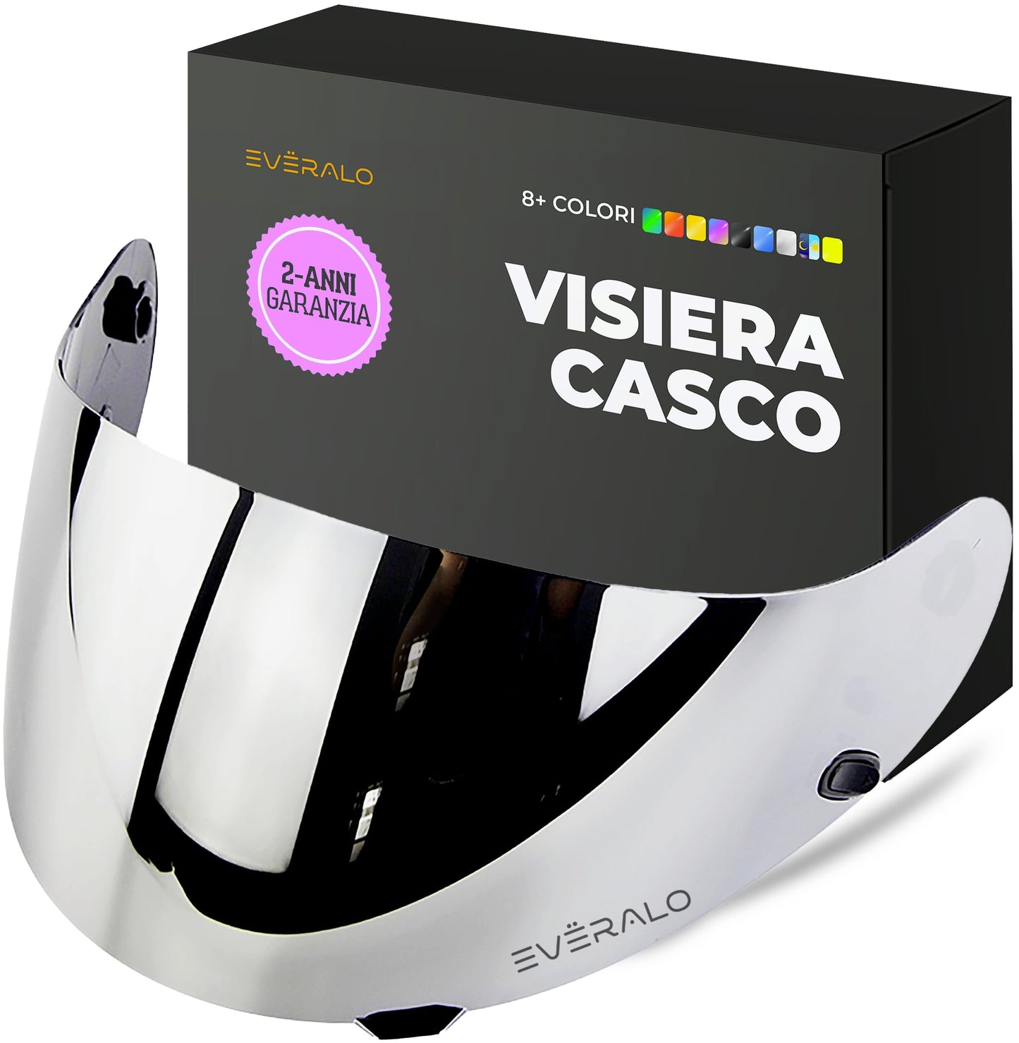 Visiera Compatibile con HJC Cs15 - Fg15 - Is16 - Tr1 - Fs11 - Ac12 - Cl15 - Cl16 - Clsp - Clst - Cl17 - Csr1 - Fs10 - Fs15 - Hj09 (Trasparente)