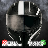 Antifog Compatibile con Visiera Scorpion Exo 520 Air - 1400 Air - Exo 391 - Exo R1 Air - Exo ST1400 - Exo ST520 - KDF 16 1 - Lente Anti appannamento DKS213 Compatibile (Antifog)
