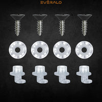 Pinlock Pins 5mm Compatibile con Agv - Hjc - Airoh - Nolan - Ls2 - Givi - Bell - Shark - Scorpion - Xlite – Dispositivo con Viti Comprese