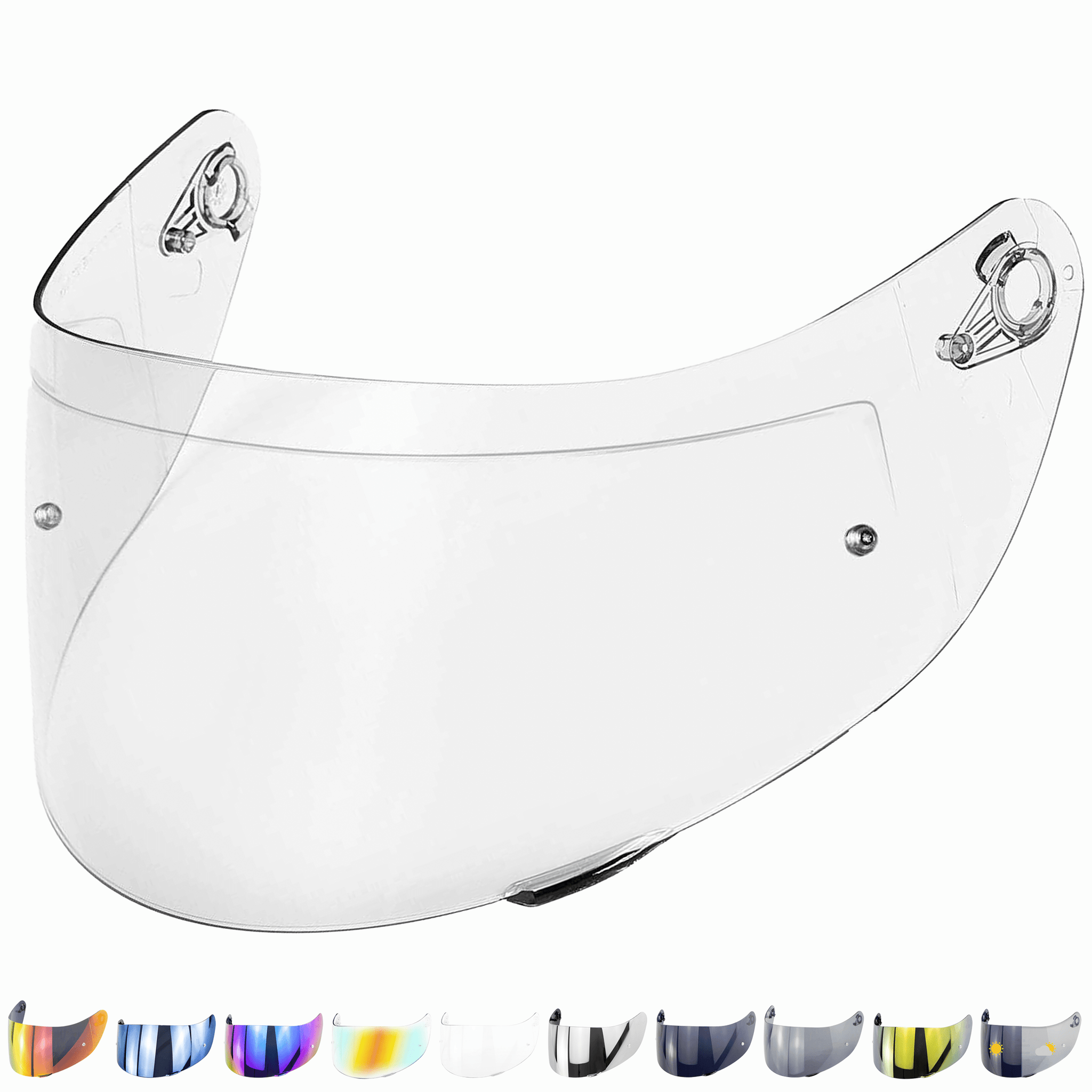 Visiera per Agv K1 - K3sv - K5 - K5s - K1s - S4sv - Horizon - Skyline - Strada - Stealth sv - Compact - Pinlock Ready
