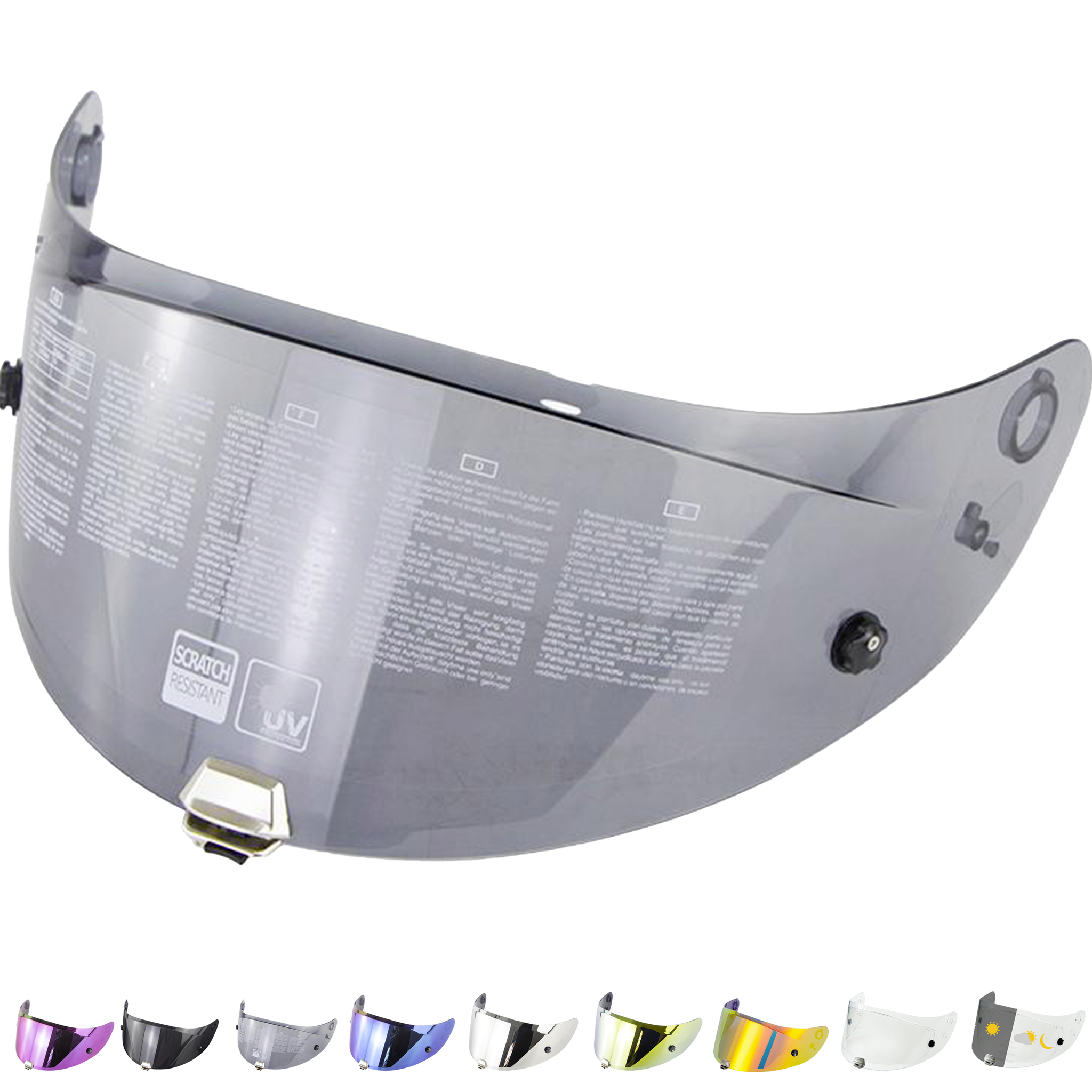 Visiera per Hjc Rpha 70 - Rpha 11 - Hj26 - Pinlock e Tear Off Ready