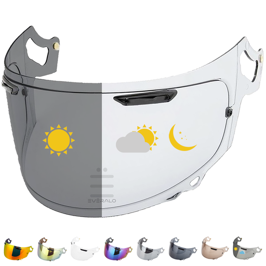 Visiera Fotocromatica per Arai Chaser X - Rx7v - Rx7x - Quantic - Quantum X - Concept X - Concept XE - Renegade V - Profile V - Qv Pro - Vas V Pinlock Ready