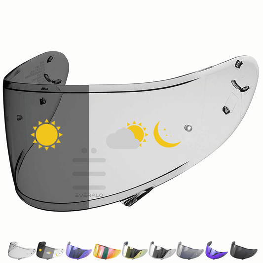 Visier für Shoei NXR - RYD - X-Spirit 3 - Z7 - RF1200 - X14 - CWR-1 - CWR-F – Pinlock Ready