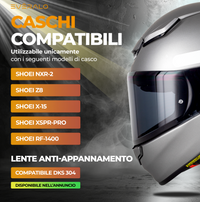 Visiera per Shoei Nxr 2 - Z8 - Cwr F2 - Fotocromatica