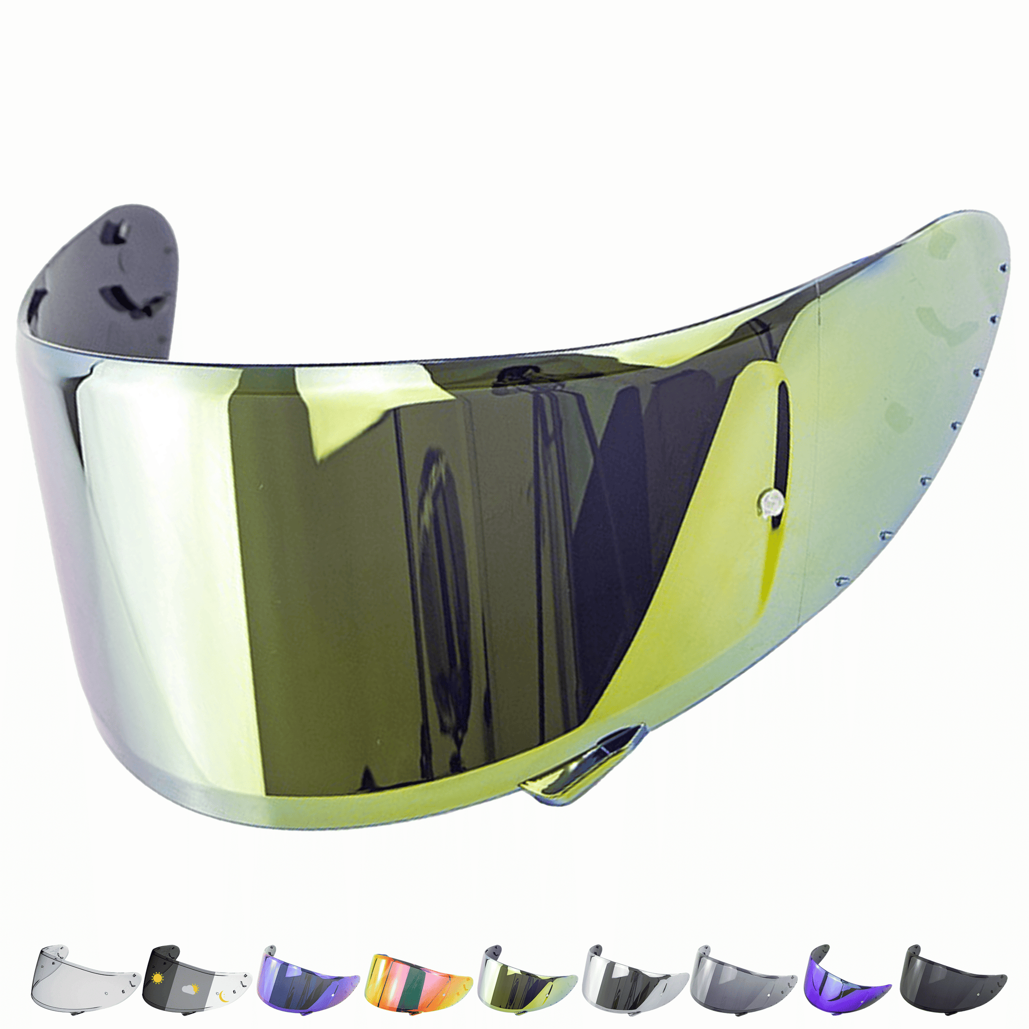 Visiera per Shoei Nxr - Ryd - X Spirit 3 - Z7 - Rf1200 - X14 - Cwr 1 - Cwr f - Pinlock Ready