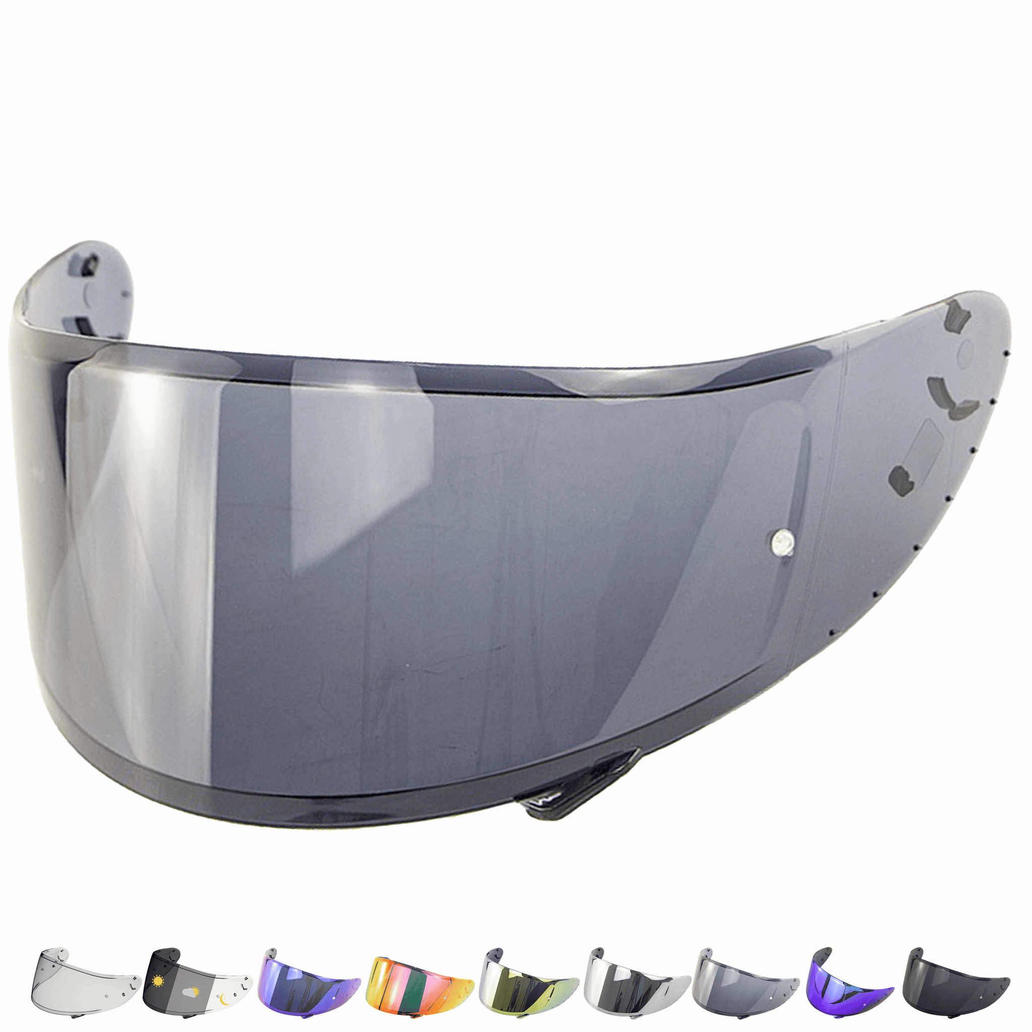 Visiera per Shoei Nxr - Ryd - X Spirit 3 - Z7 - Rf1200 - X14 - Cwr 1 - Cwr f - Pinlock Ready