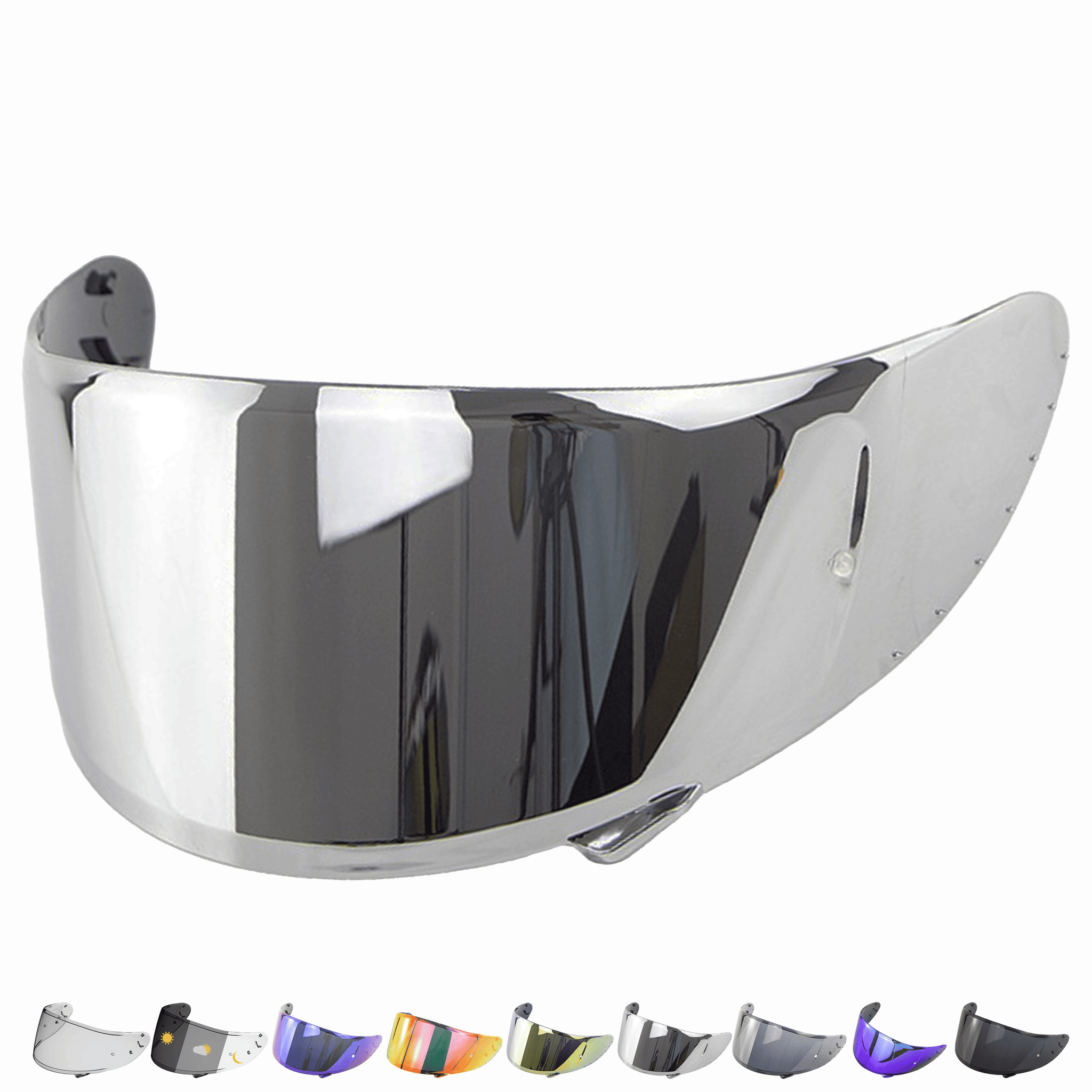 Visiera per Shoei Nxr - Ryd - X Spirit 3 - Z7 - Rf1200 - X14 - Cwr 1 - Cwr f - Pinlock Ready