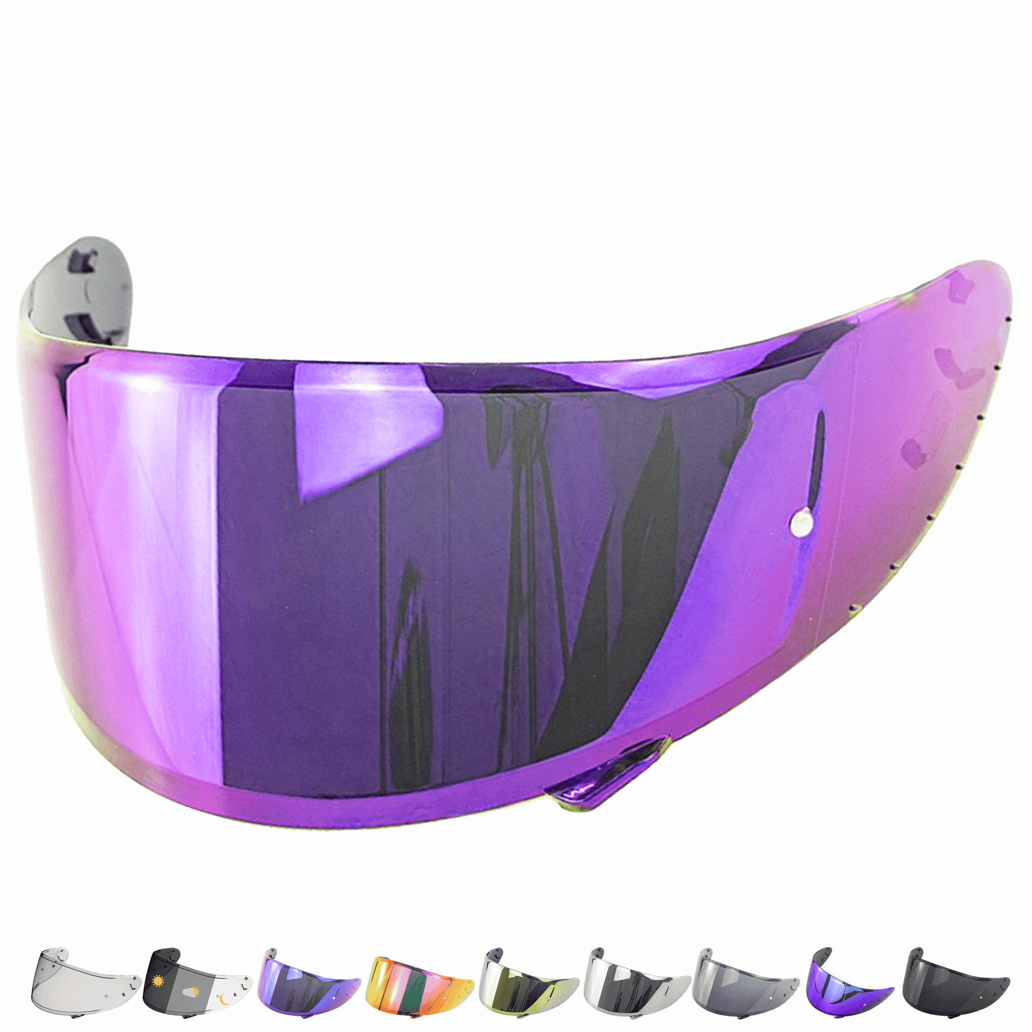 Visiera per Shoei Nxr - Ryd - X Spirit 3 - Z7 - Rf1200 - X14 - Cwr 1 - Cwr f - Pinlock Ready