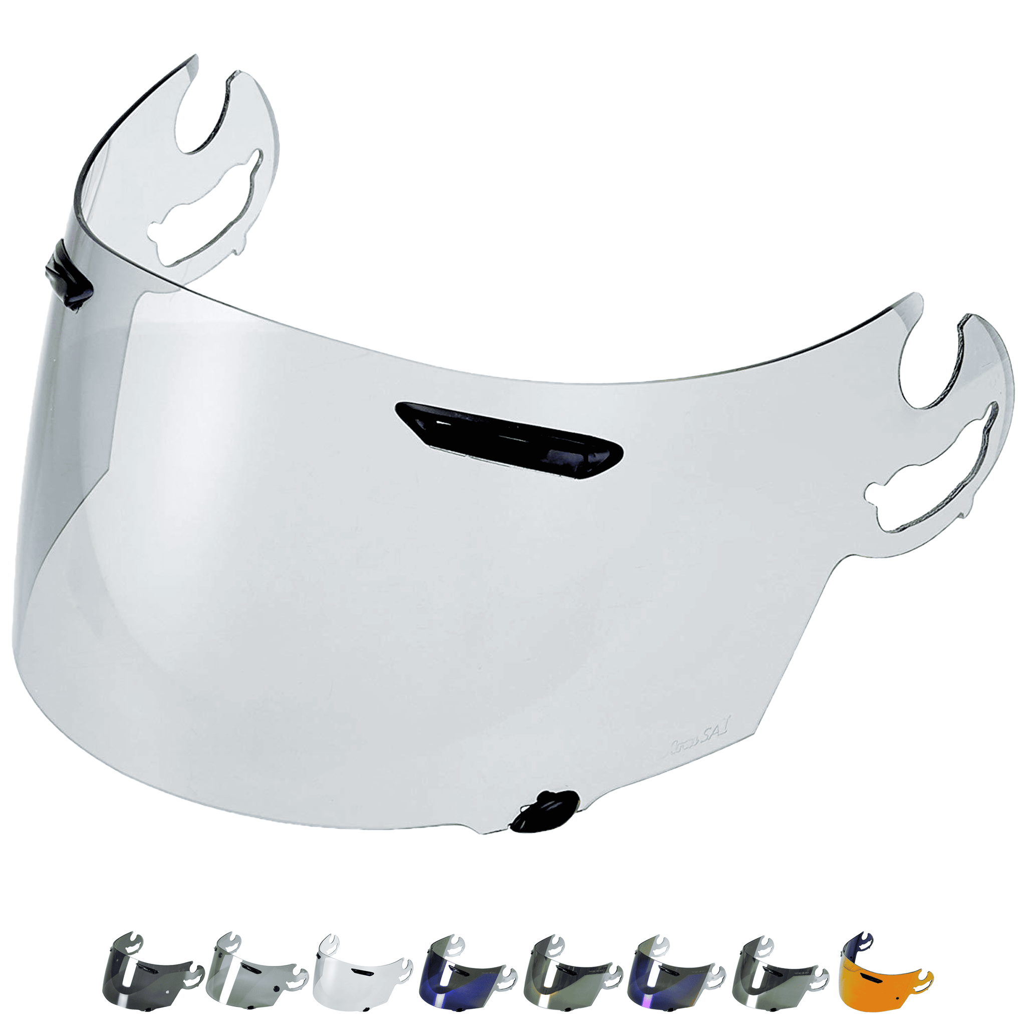 Visiera per Arai Chaser V - Rx7 GP - Axces 2 - Axces 3 - Quantum ST - Quantum ST Pro - Rebel - Signet Q - Vector 2 - Corsair V - RR5