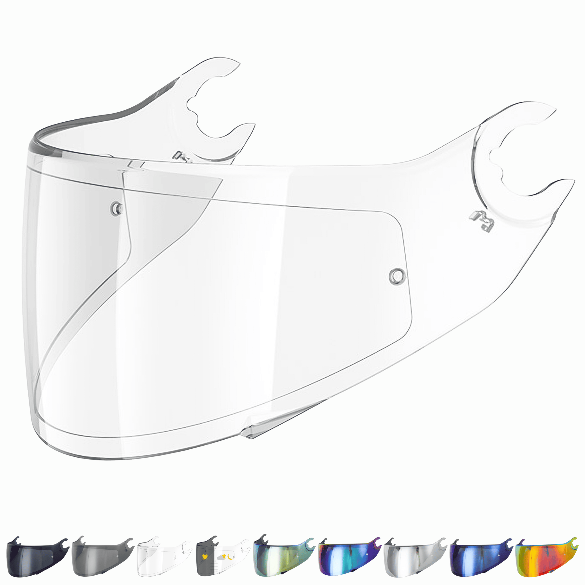 Visiera per Shark Spartan - Spartan 1.2 - Skwal - Skwal 2 - D Skwal - VZ160 VZ165 - Pinlock Ready