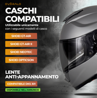 Visiera per Gt Air - Gt Air 2 - Neotec - Opticson - Cns 1  - Fotocromatica