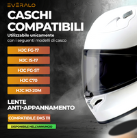 Visiera per HJC FG17 - IS17 - C70 - HJ20M - Fotocromatica