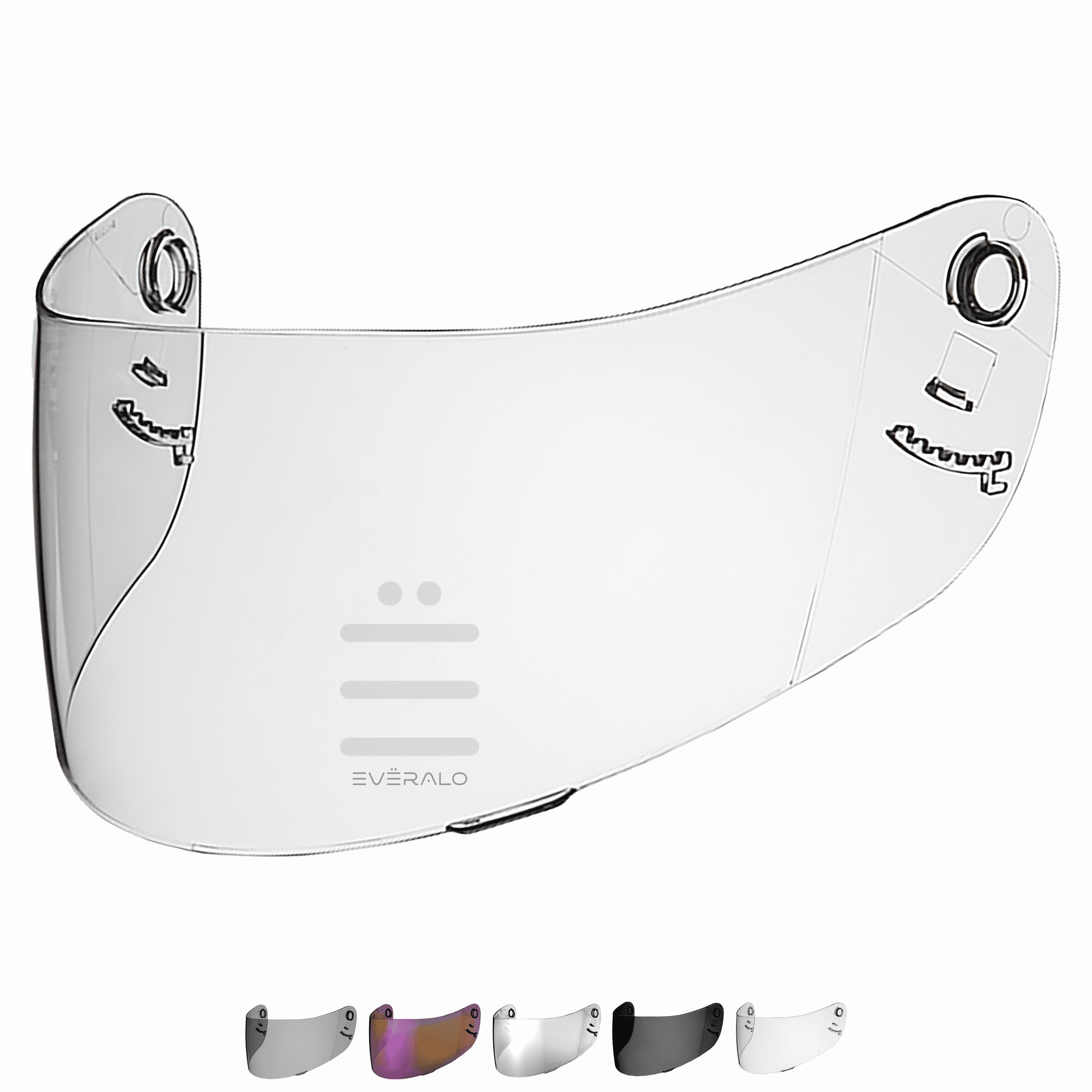 Visiera per Shoei Xr1000 - Cx1v - Multitec - Raid 2 - X Spirit 1 - Pinlock Ready