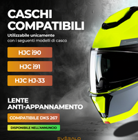 Visiera per Hjc I90 - I91 - HJ33  - Fotocromatica