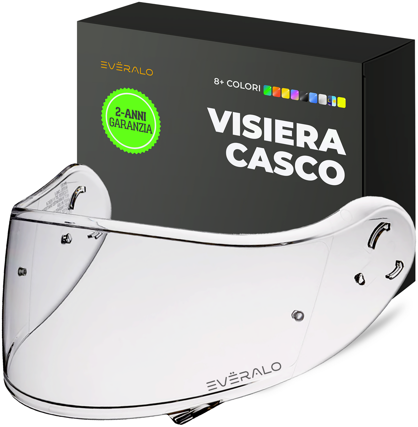 Visiera per Shoei Neotec 2 - Cns 3 - Antifog Ready - Everalo