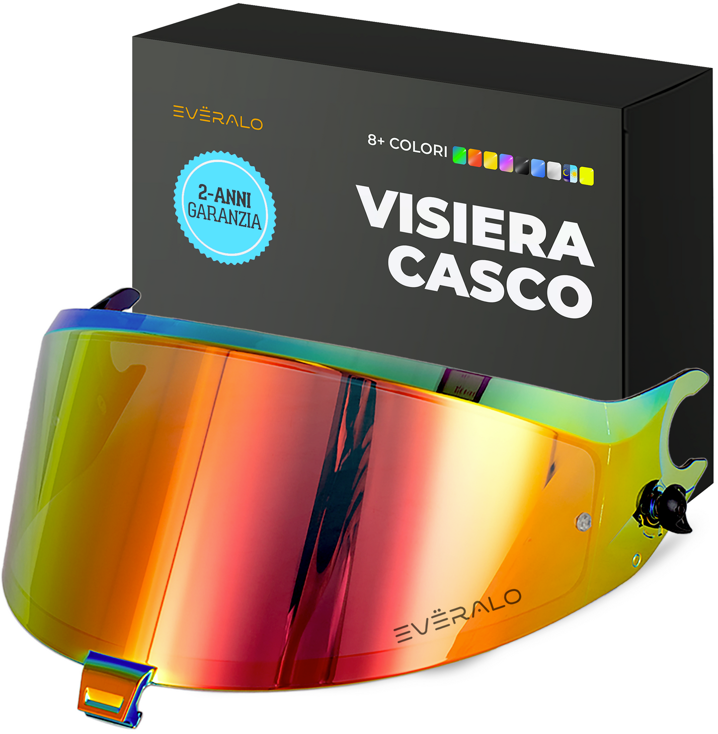 Visiera per Shark Spartan RS/Carbon - Spartan GT/Carbon - VZ300 - Antifog Ready - Everalo