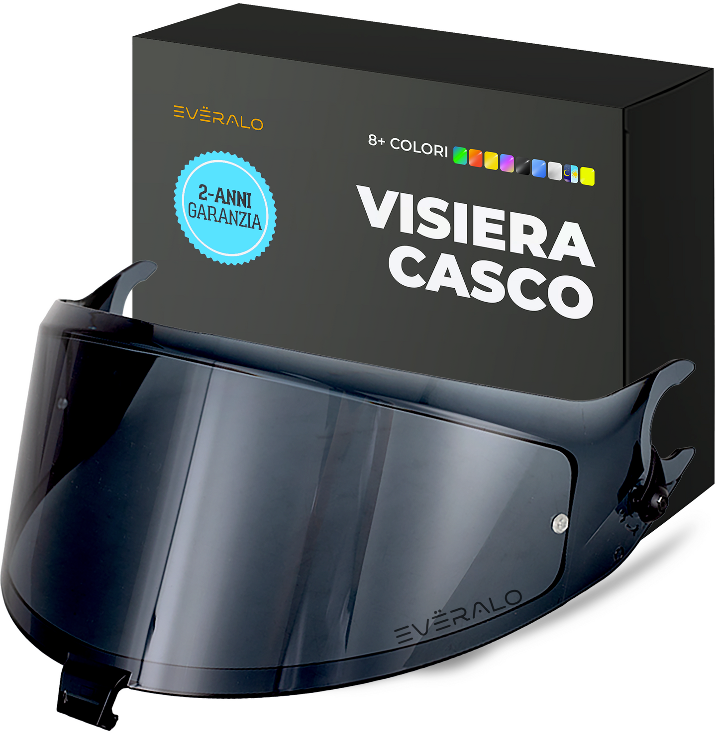 Visiera per Shark Spartan RS/Carbon - Spartan GT/Carbon - VZ300 - Antifog Ready - Everalo
