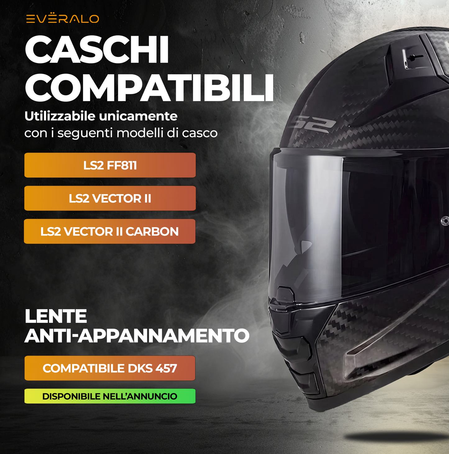 Visiera per LS2 FF811 - Vector 2  - Fotocromatica