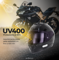 Visiera per Scorpion Exo 520 - 1400 - 391 - R1 Air - Pins/Tear off ready - Fotocromatica