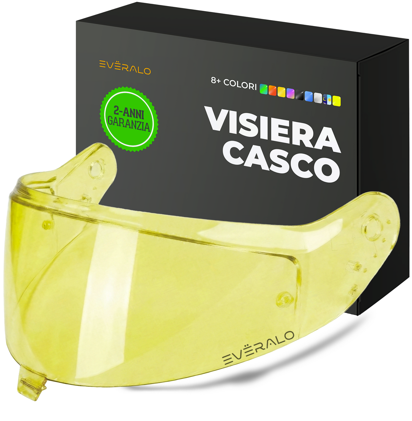 Visiera per Shark Skwall i3 - DSkwall 3 - Ridill 2 - VZ400 - Antifog Ready - Everalo