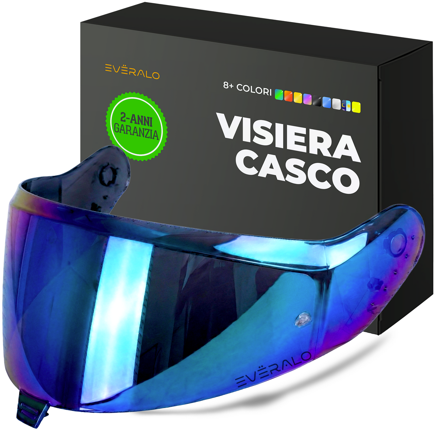 Visiera per Shark Skwall i3 - DSkwall 3 - Ridill 2 - VZ400 - Antifog Ready - Everalo