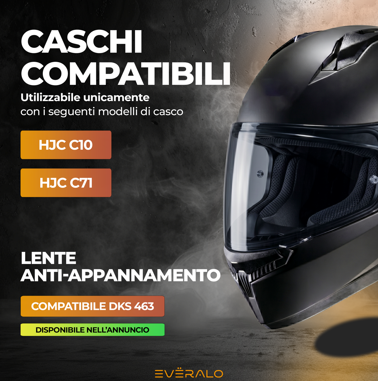 Visiera per Hjc C10 - C71 - HJ34P  - Fotocromatica