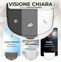 Visiera per Shoei Gt Air 3 - Cns 1c  - Fotocromatica