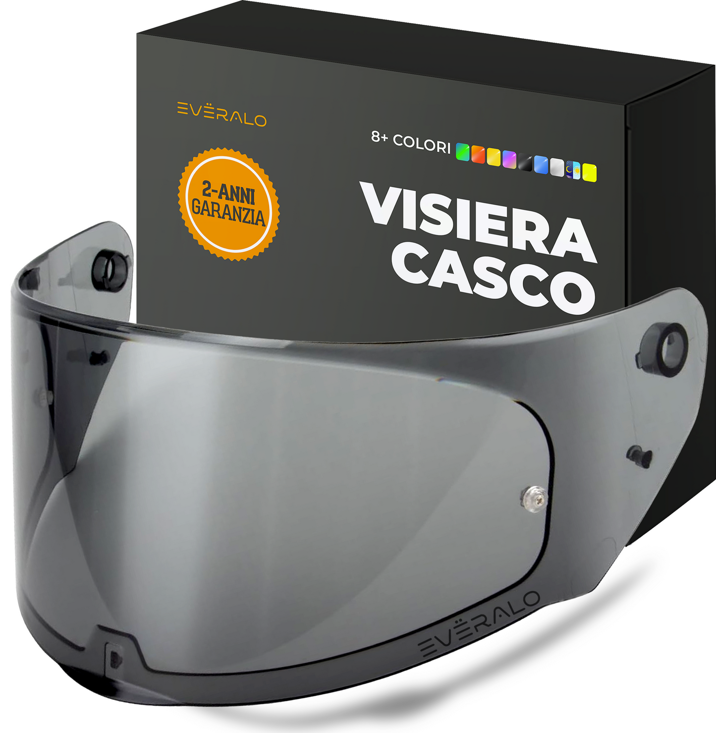 Visiera per LS2 FF353 Rapid - Rapid II - Stream Evo - Storm - Storm II - Pinlock Ready